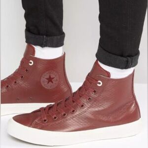 CONVERSE
Chuck II Mesh Back Leather Red Block Leather Sneakers Unisex